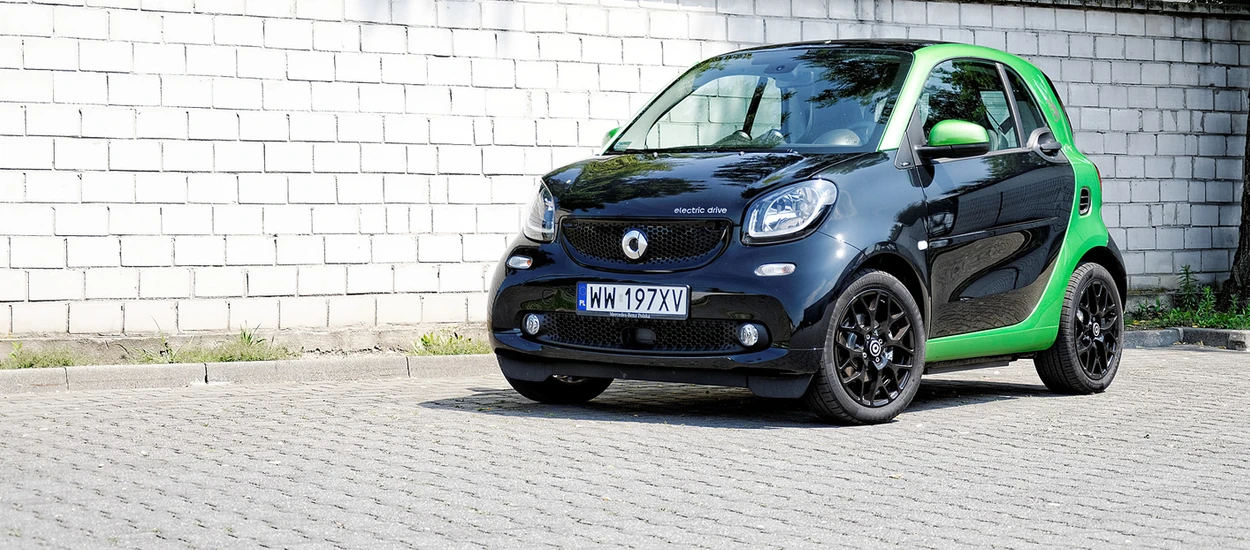 Smart fortwo electric drive: czy 160 km zasięgu w elektrycznym samochodzie wystarczy do miasta?