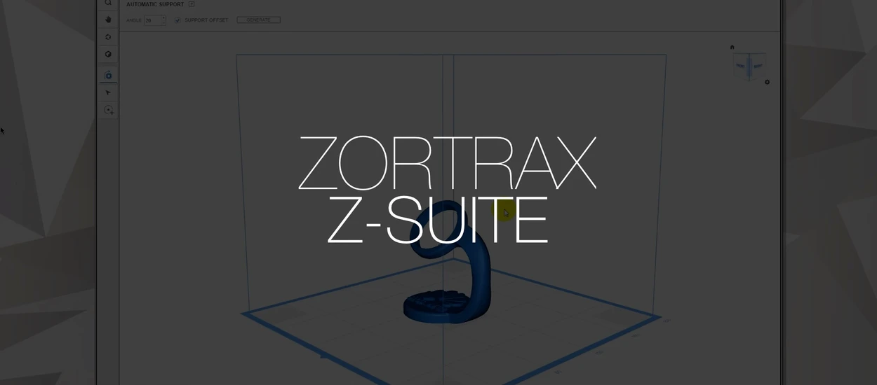 Dzięki aplikacji Zortrax Z-SUITE drukowanie w 3D jest proste i przyjemne