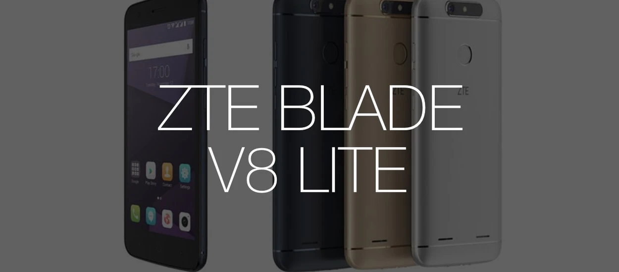 ZTE Blade V8 Lite - solidny smartfon za 649 zł