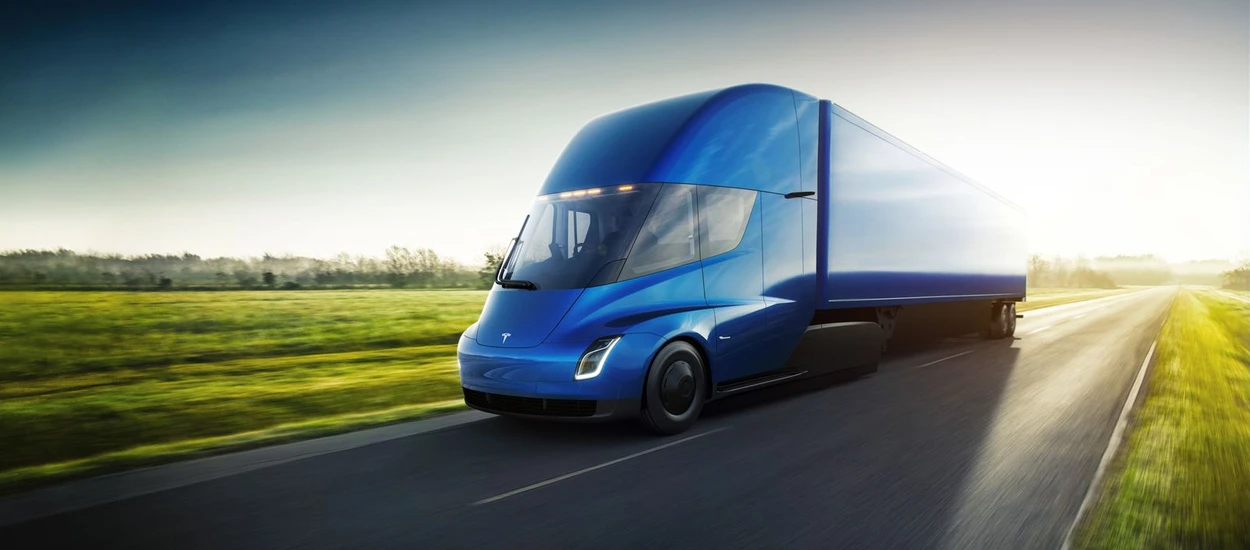 Tesla Semi zaprezentowana - elektryczna ciężarówka ma zasięg 800 km!