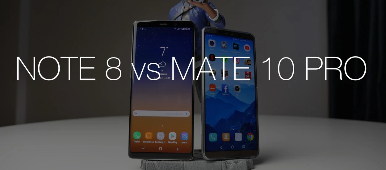 Samsung Galaxy Note 8 vs Huawei Mate 10 Pro - który wydajniejszy (i szybszy)?