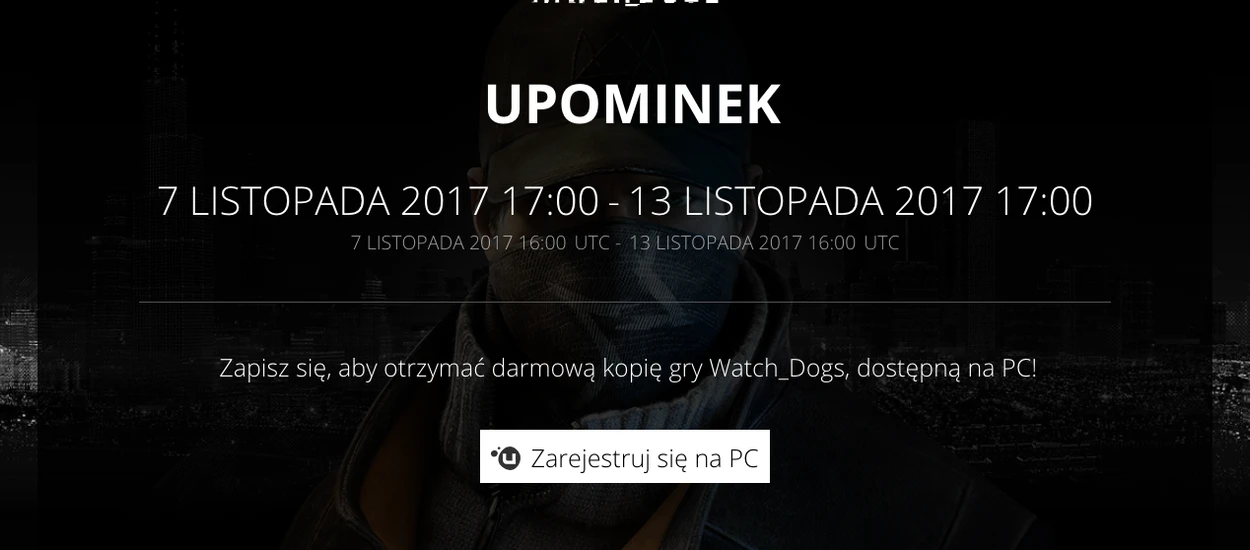 Watch Dogs przez najbliższych kilka dni do zgarnięcia za darmo!