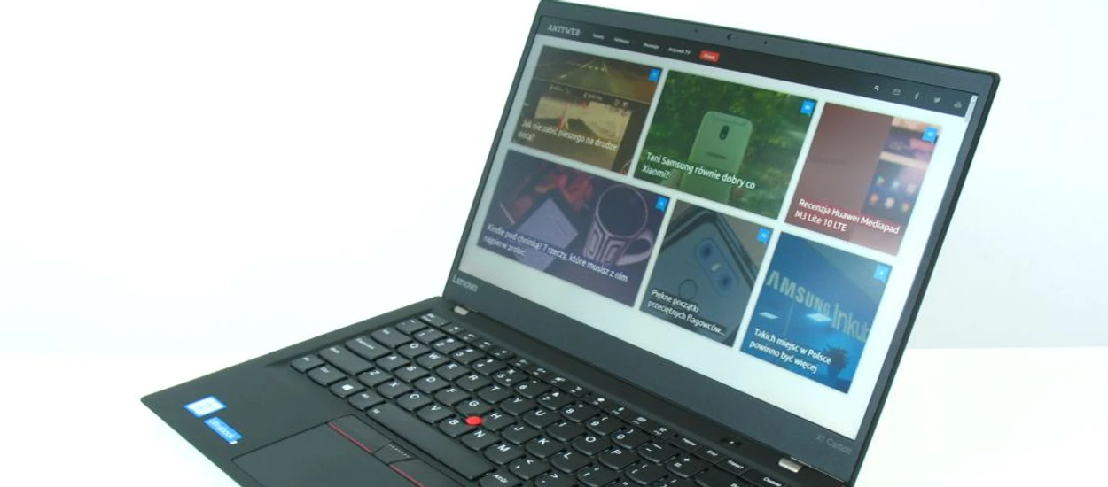 Lenovo ThinkPad X1 Carbon 5. Test jednego z najlepszych laptopów mijającego roku