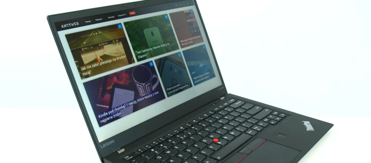 Lenovo ThinkPad X1 Carbon – testowany według wojskowych standardów