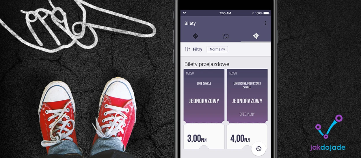 Można już kupować bilety w aplikacji Jak dojadę w Warszawie