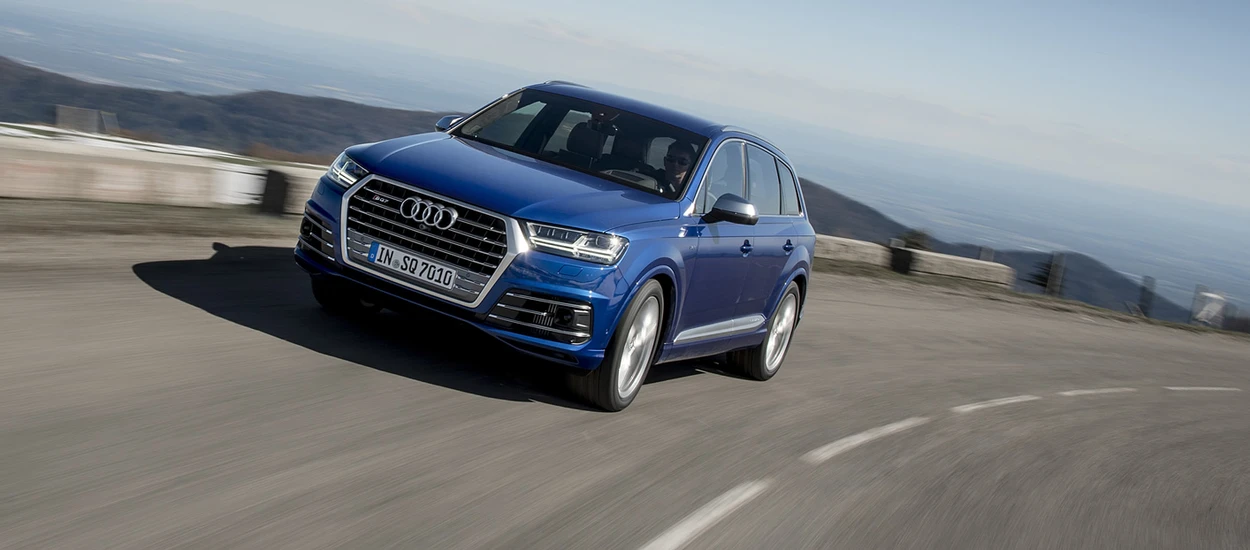 Audi SQ7 TDI: 4.0 V8, 435 KM i zwinność hot-hatcha! Podstawa dla Lamborghini Urus?