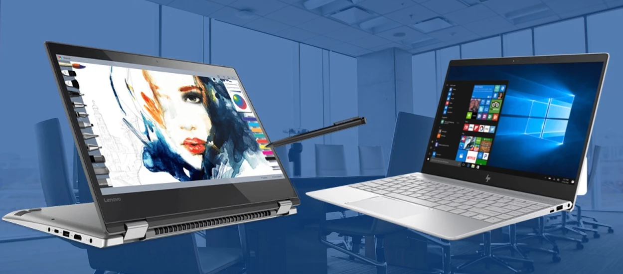 Zmieniamy firmowe laptopy na HP Envy 13 i Lenovo Yoga 520