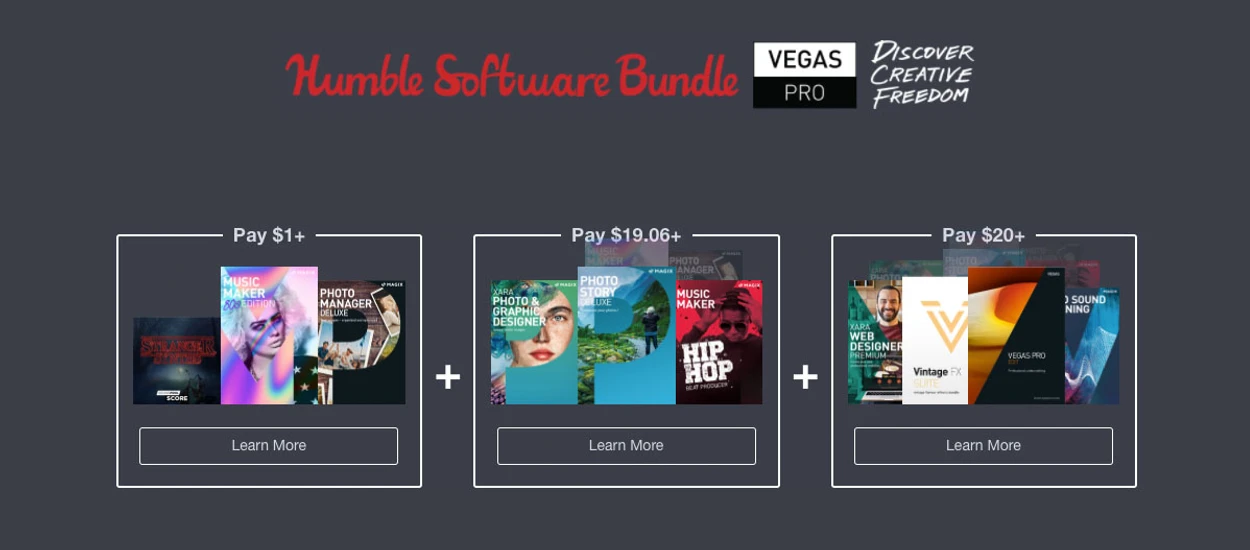 Pakiet narzędzi dla kreatywnych trafił do Humble Bundle i można go zgarnąć za śmiesznie małe pieniądze