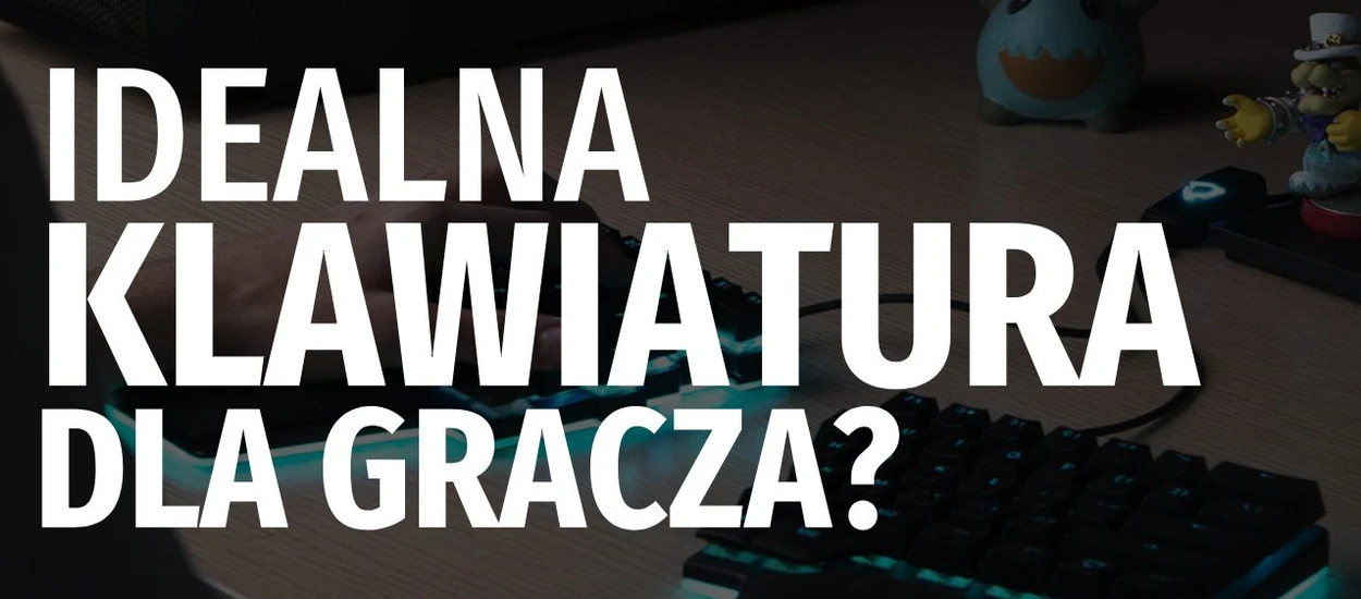 Dzielona,  mechaniczna klawiatura. Czyżby idealne rozwiązanie dla gracza?