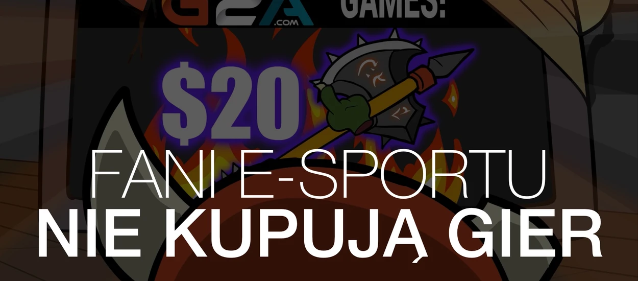 Fani e-sportu nie kupują gier. Rozmawiamy z G2A