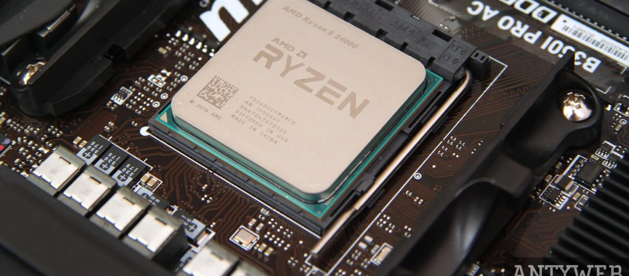 AMD Ryzen 5 2400G i Ryzen 3 2200G - na takie APU czekałem