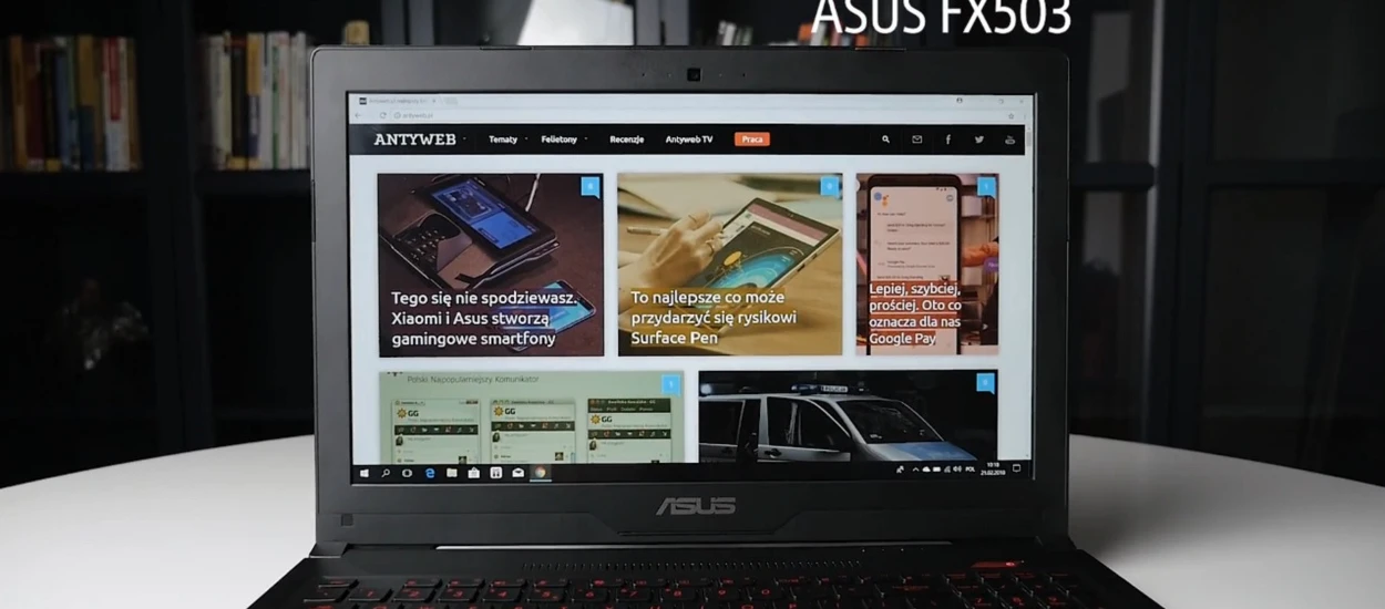 5 najmocniejszych cech laptopa ASUS FX503