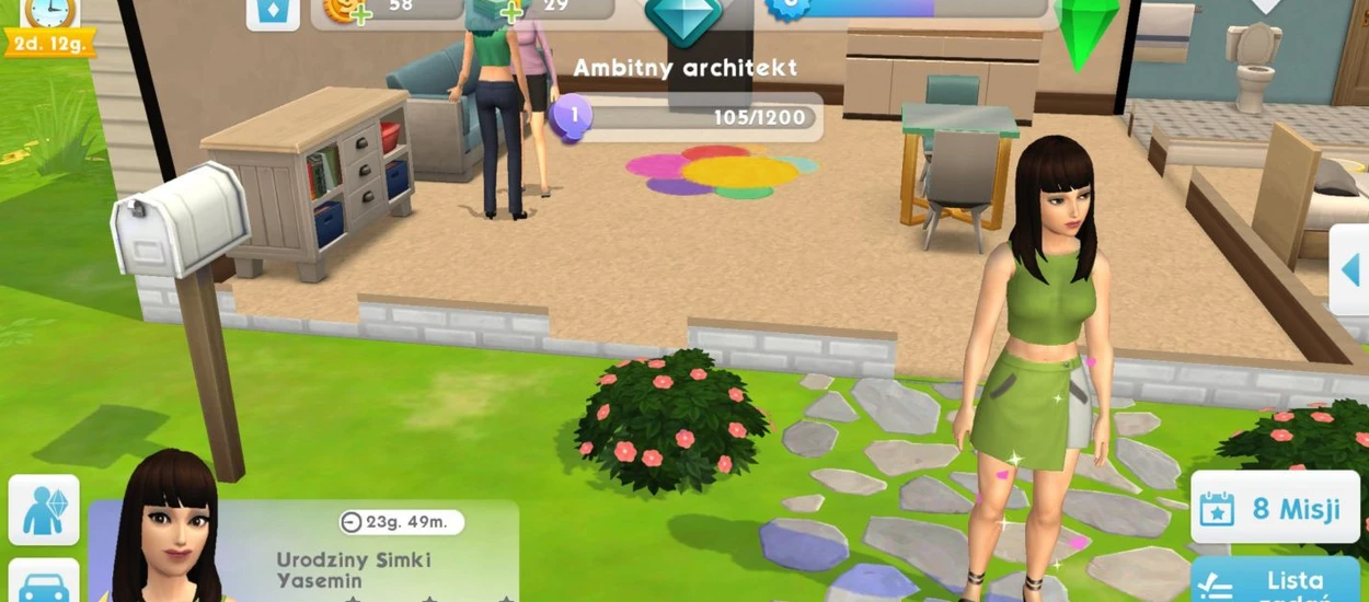 Zabierzcie mi smartfona - siedzę i gram w The Sims Mobile