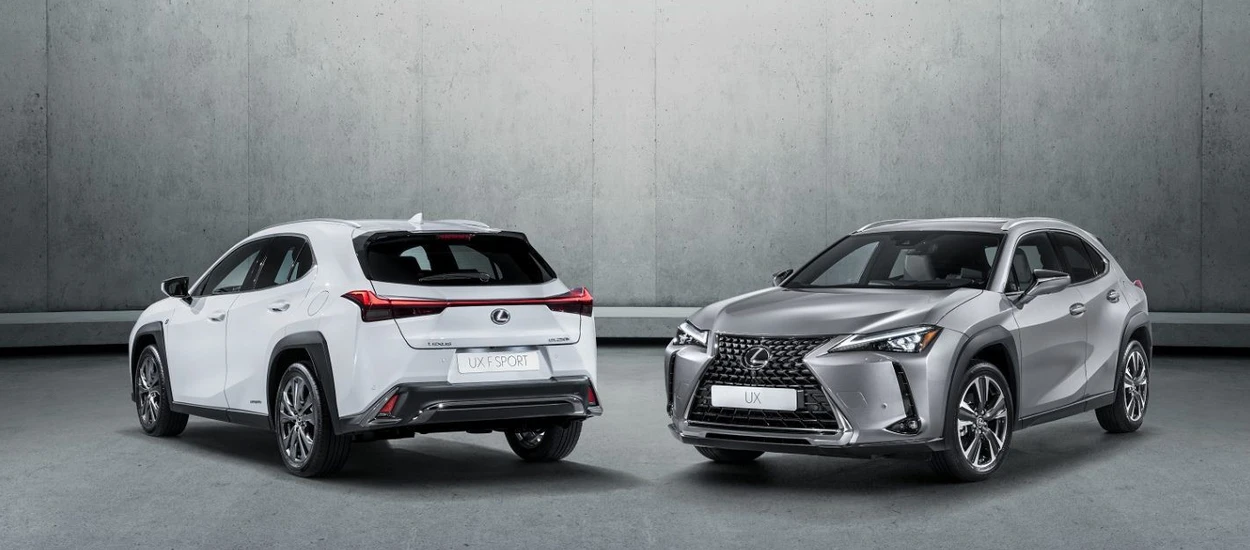 Lexus UX zadebiutował: miejski nowoczesny crossover Premium