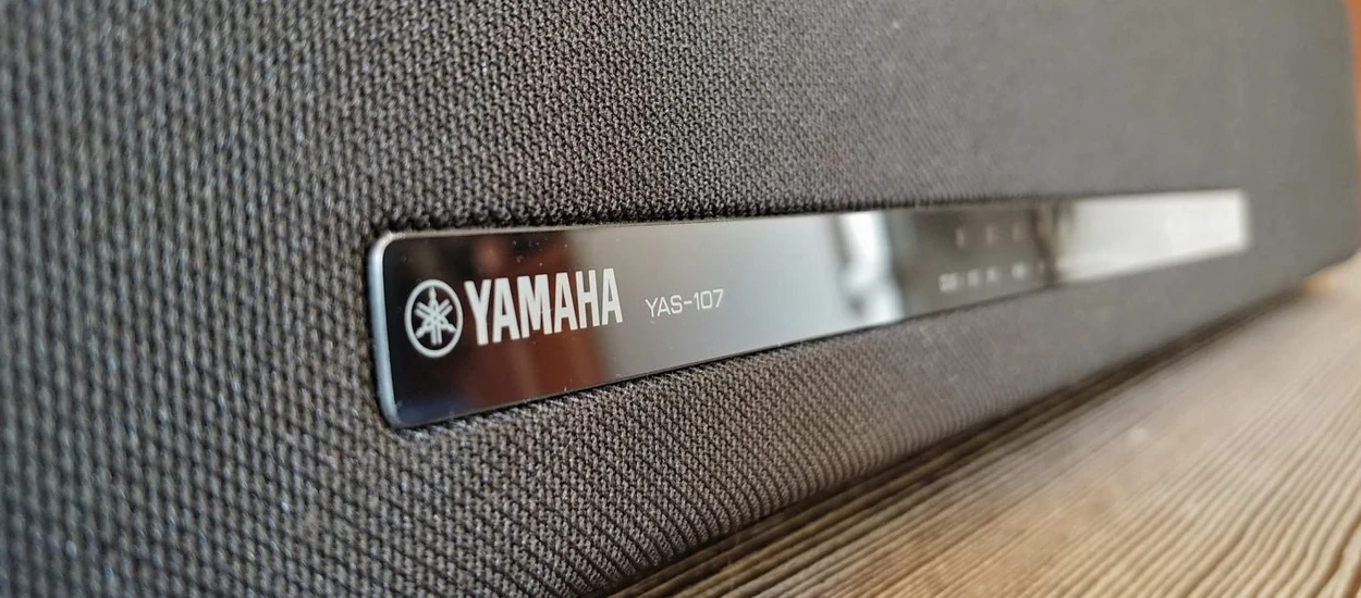 Budżetowa perełka wśród soundbarów - Yamaha YAS-107.