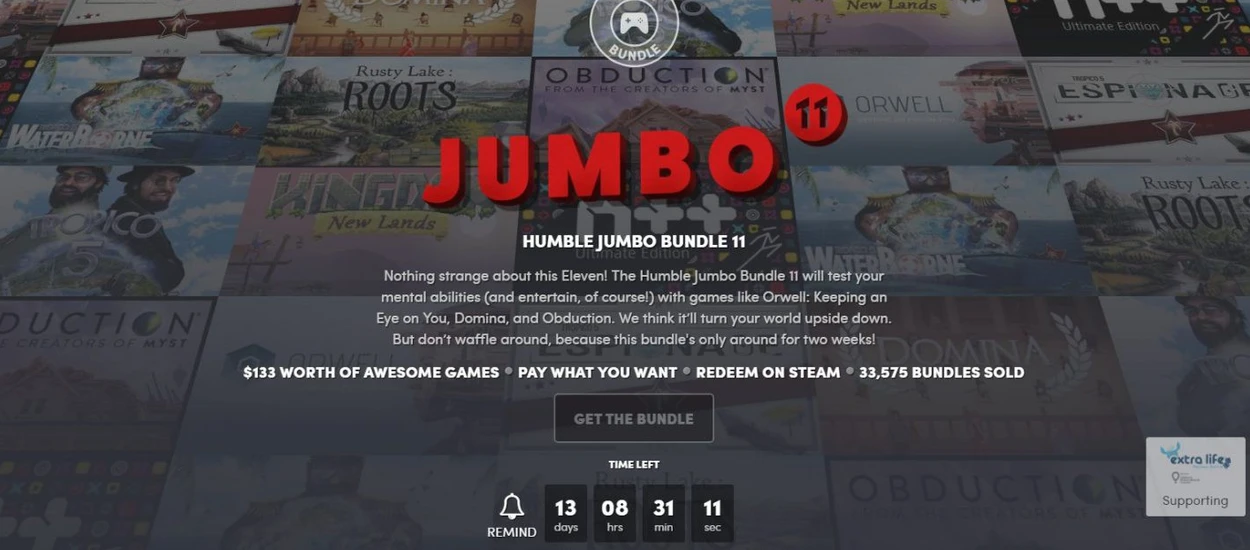 Humble Jumbo Bundle 11, a w nim coś dla miłośników zagadek