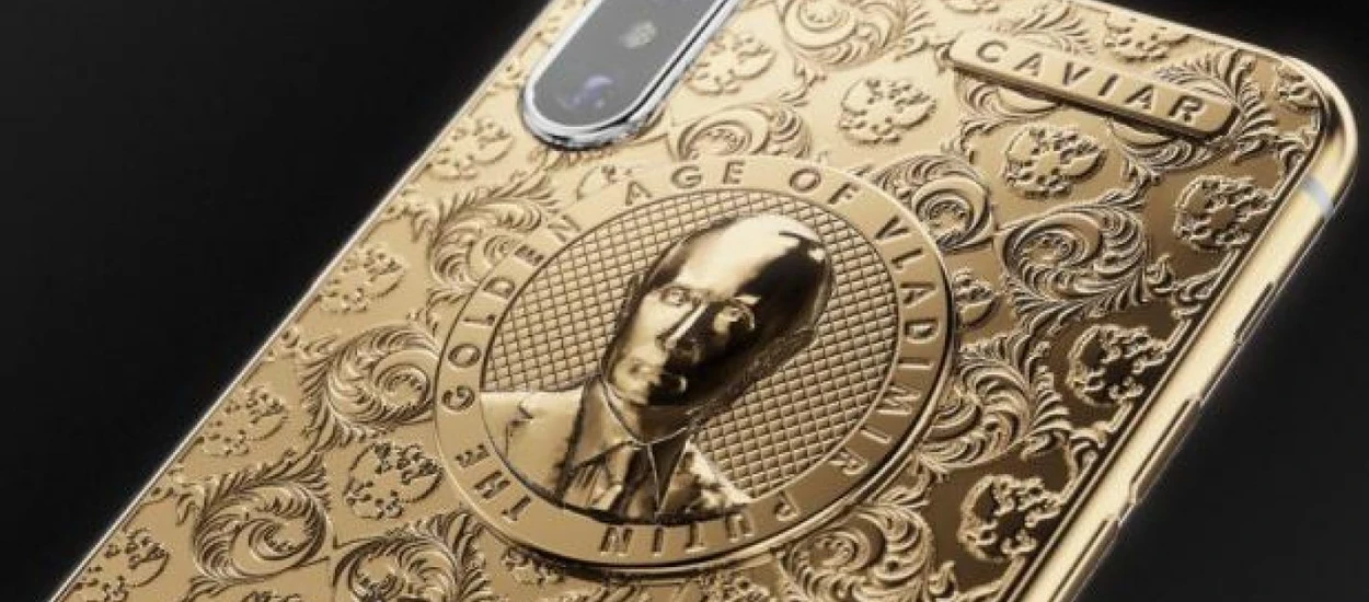 Złoty kicz z Rosji? Oto nowy iPhone X Vladimir Putin Edition