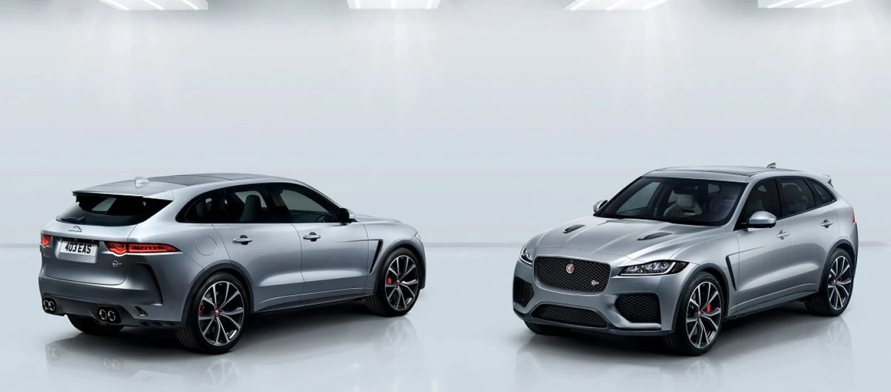 Debiutuje Jaguar F-Pace SVR: najszybszy SUV od Jaguara na sterydach