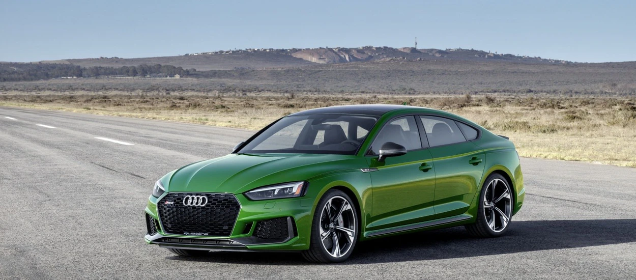 Nowe Audi RS5 Sportback: nowoczesny i szybki RS nie dojedzie do Europy