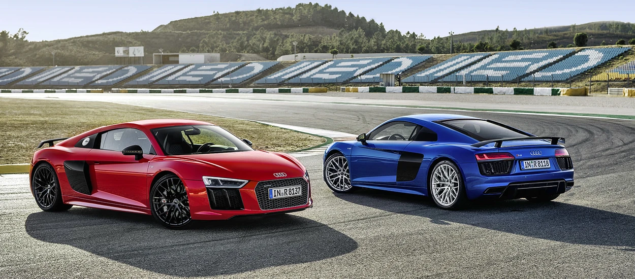 Audi R8 Plus na torze wyścigowym. Nie doceniłbym tego superauta na drogach publicznych