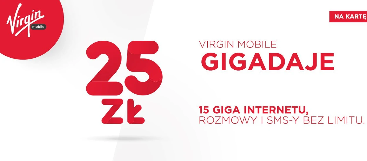 Nowa oferta Virgin Mobile, nawet 30 GB i pełen no limit za 39 zł, ale jest jeden haczyk