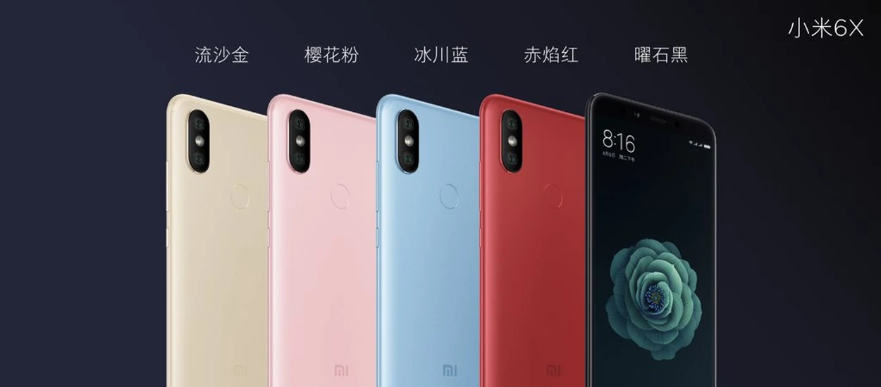 Xiaomi Mi 6X oficjalnie! Zobaczyłem i chcę go mieć