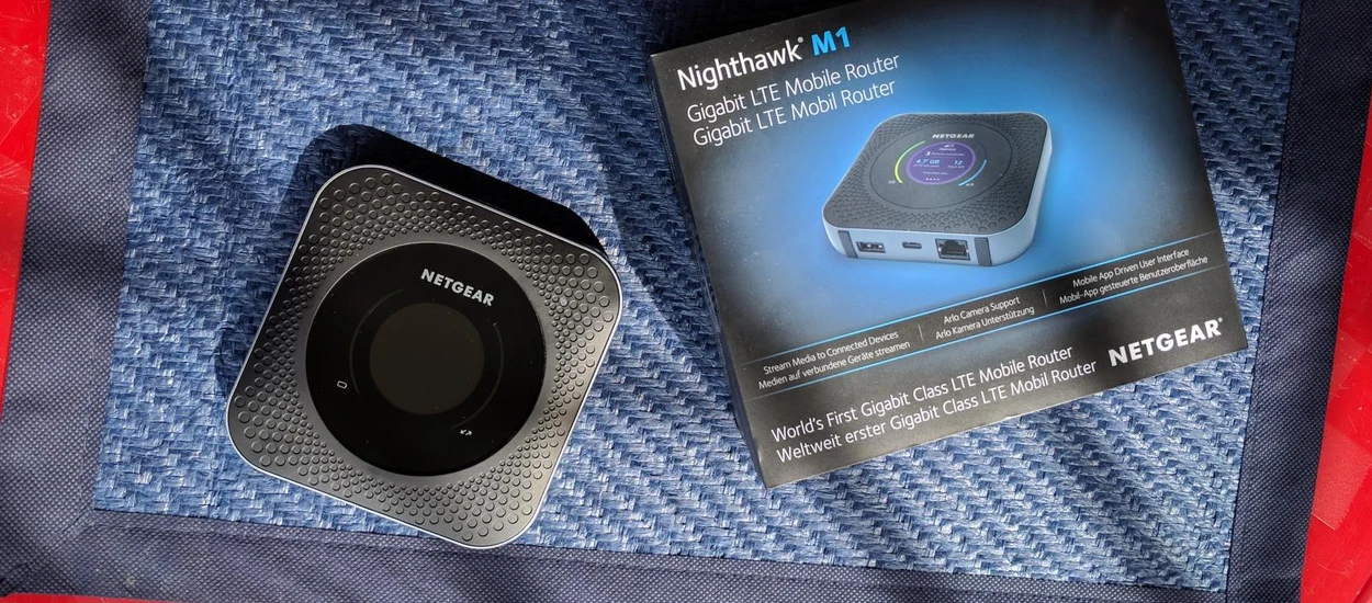 NETGEAR M1 Nighthawk - mobilny router do zadań specjalnych