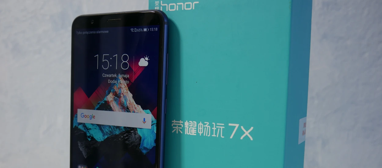 Smartfon ze średniej półki cenowej w dodatkowej promocji. Honor 7X za 699 zł