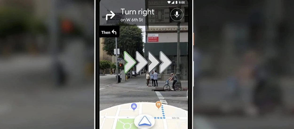 Rozszerzona rzeczywistość trafi do nawigacji Google Maps, teraz już się nie zgubisz