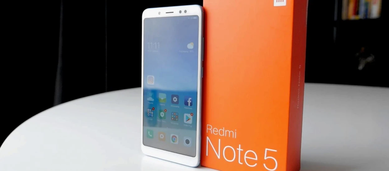 Xiaomi Redmi Note 5 - recenzja. Świetny smartfon za tysiaka