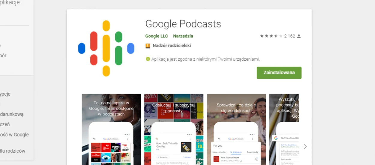 Google z nową aplikacją do podcastów - lekka, szybka i skuteczna