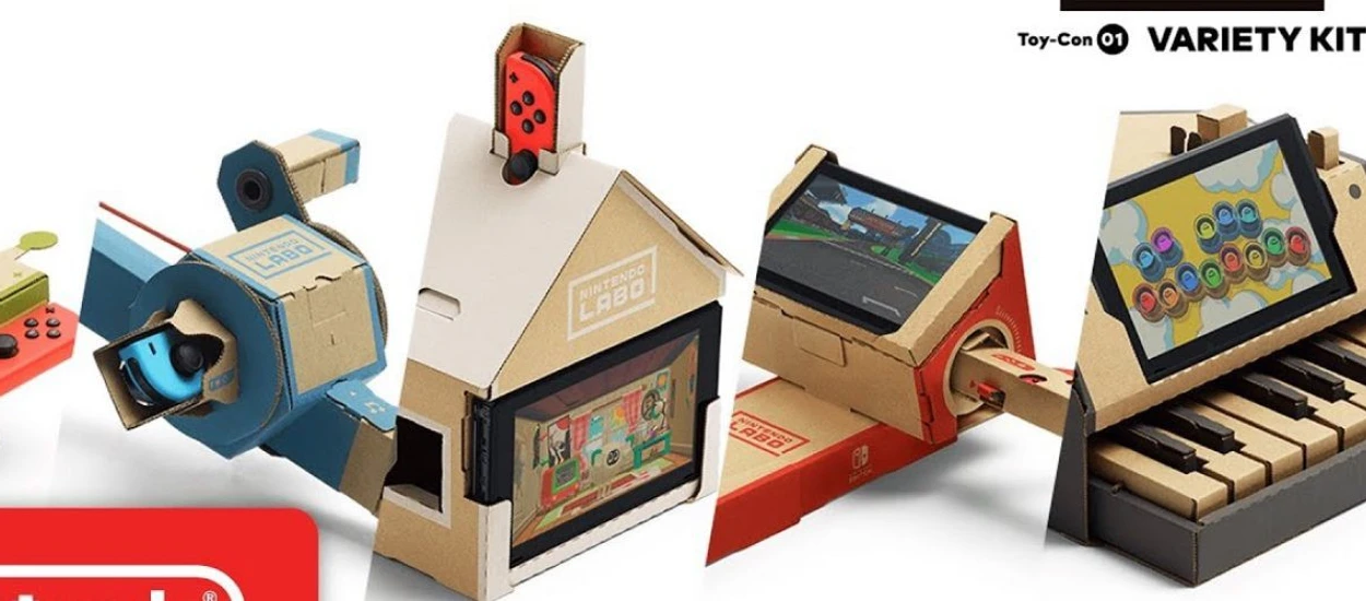 Nigdy wcześniej zabawa kartonami nie sprawiła mi tyle frajdy. Recenzja Nintendo Labo