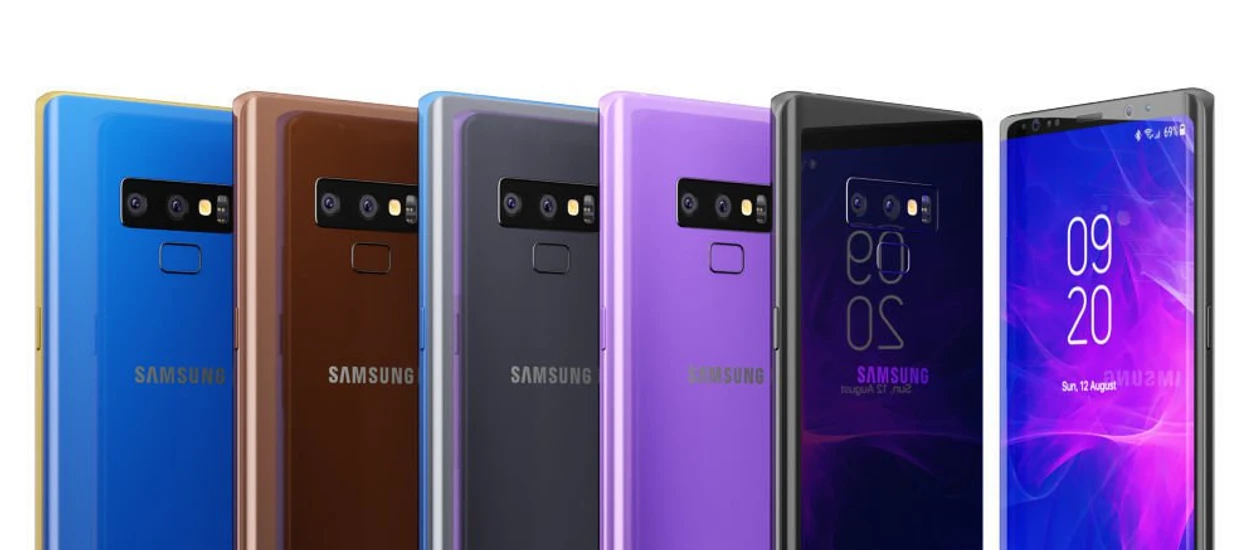 Samsung Galaxy Note 9 zostanie pokazany 9 sierpnia! To oficjalna data premiery!