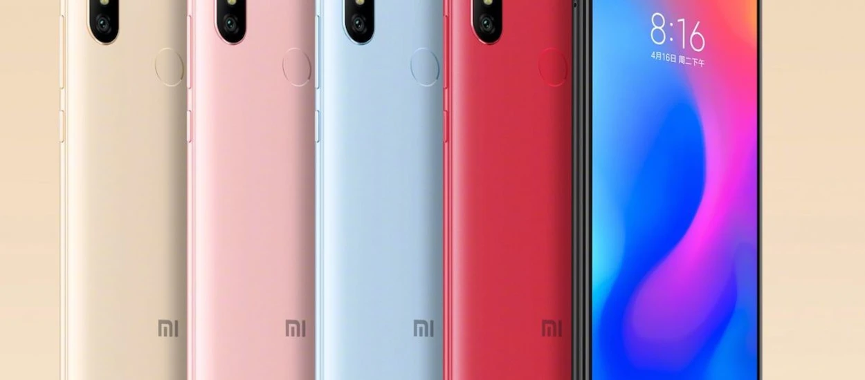 Nowy chiński "król z notchem". Oto Xiaomi Redmi 6 Pro