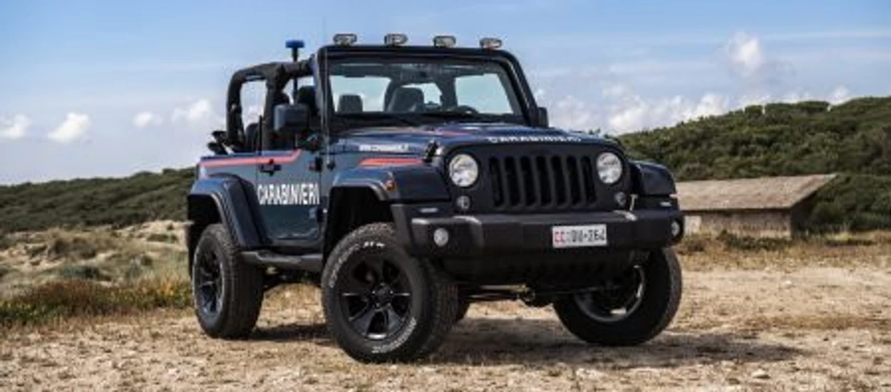 Jeep Wrangler wkracza do służby u włoskich karabinierów: wszędobylska terenówka!