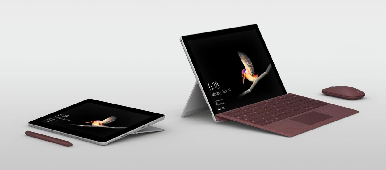 To może być świetny drugi komputer - zupełnie nowy, tańszy i mniejszy Microsoft Surface Go