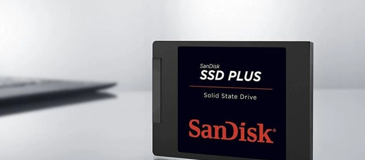 Potrzebujesz dysku SSD o dużej pojemności? Teraz SanDisk SSD Plus 960 GB poniżej 900 zł!