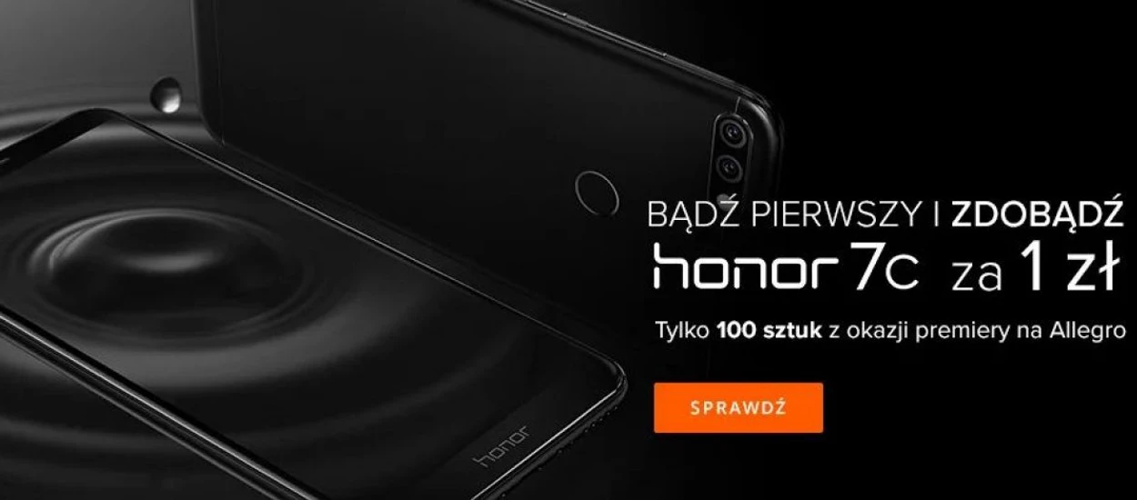 Honor za 1 zł położył serwery Allegro w 30 sekund. Polscy internauci nie zawiedli!