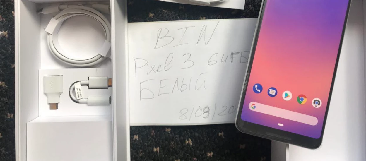 Google wyśmiewał Apple, a zrobił to samo. Google Pixel 3 XL na zdjęciach - a w pudełku niespodzianka!