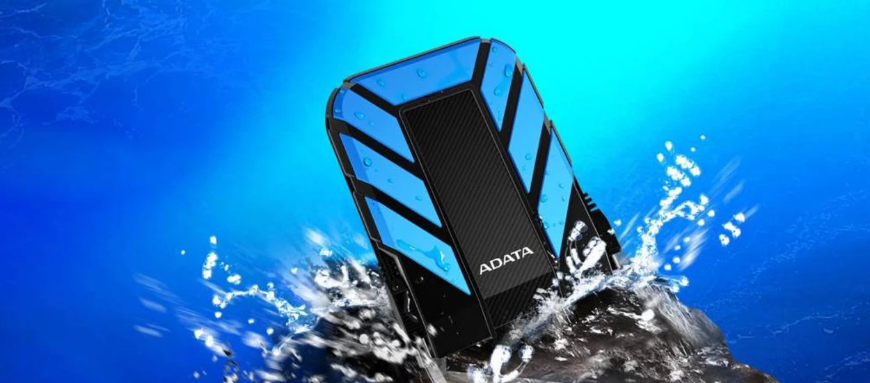 Woda? Upadek? Twoje dane są bezpieczne! Teraz ADATA HD710 w promocji za 209 zł!