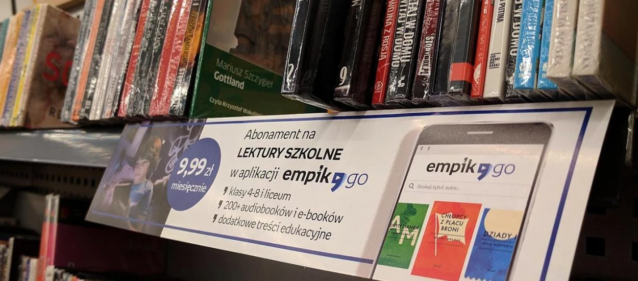 Abonament na ebooki i audiobooki w Empik Go - znamy pierwszą z dwóch ofert!