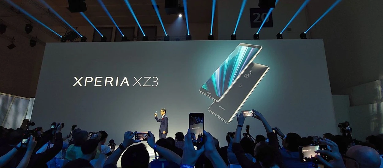 Xperia XZ3 i inne nowości od Sony na IFA 2018