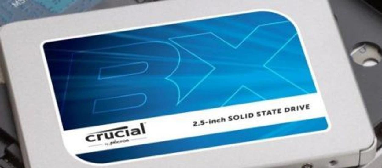 Dysk SSD za 100 zł! Tylko dziś promocja na Crucial BX300 120GB