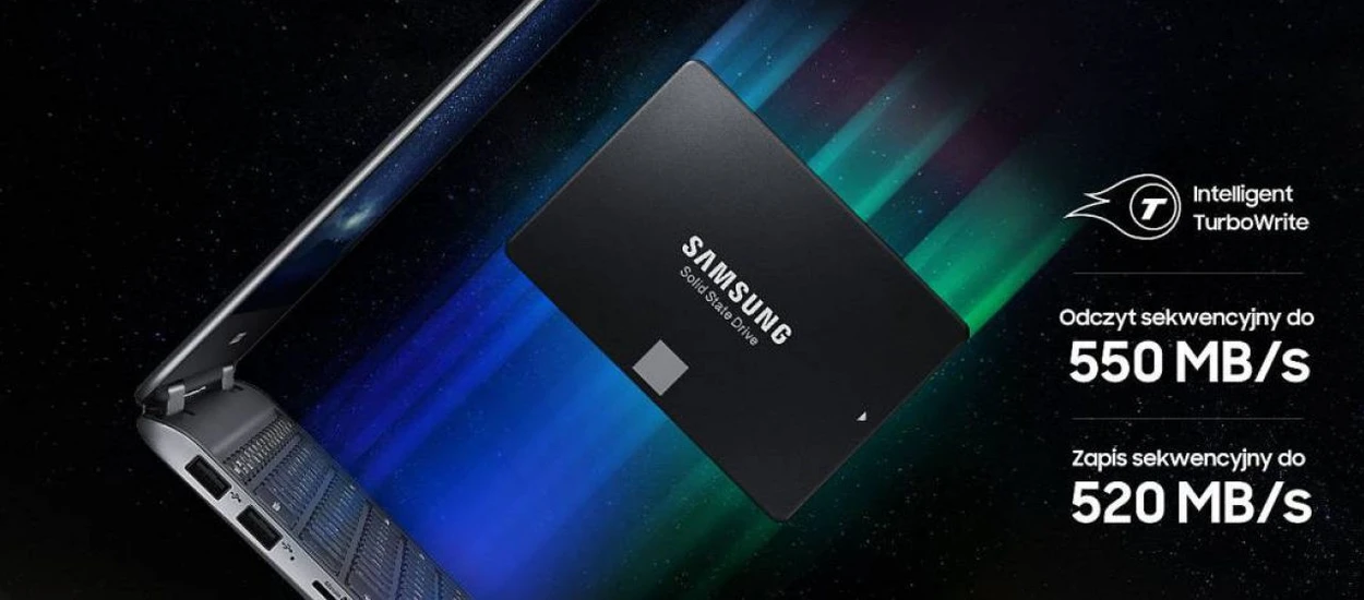 Bez dysku SSD nie wyobrażamy sobie komputerów. Teraz Samsung 860 EVO 500GB za 353 zł!