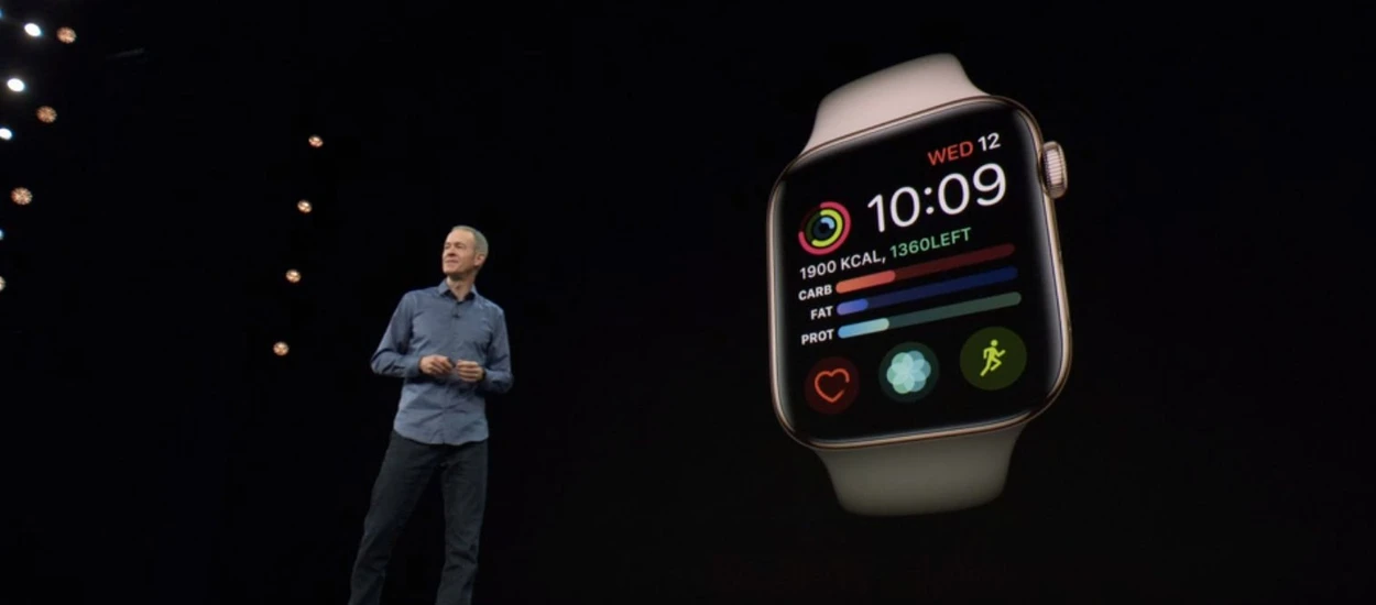 Apple Watch series 4 otrzymał aktualizację i... uratował życie człowieka