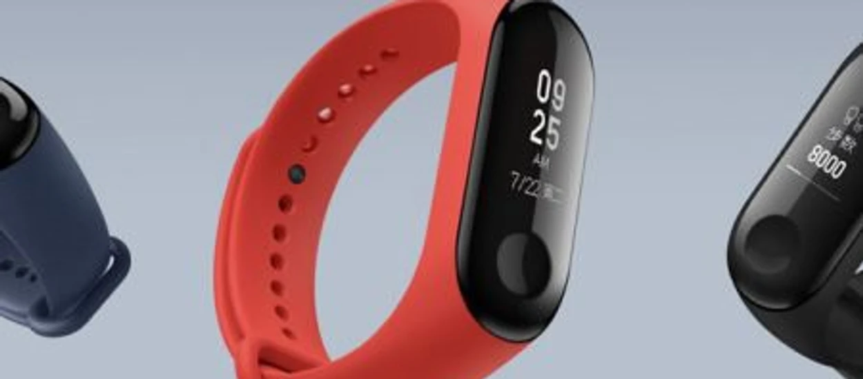 Xiaomi Mi Band 3 za 88,95 zł. Nowy model świetnej opaski z lepszym wyświetlaczem