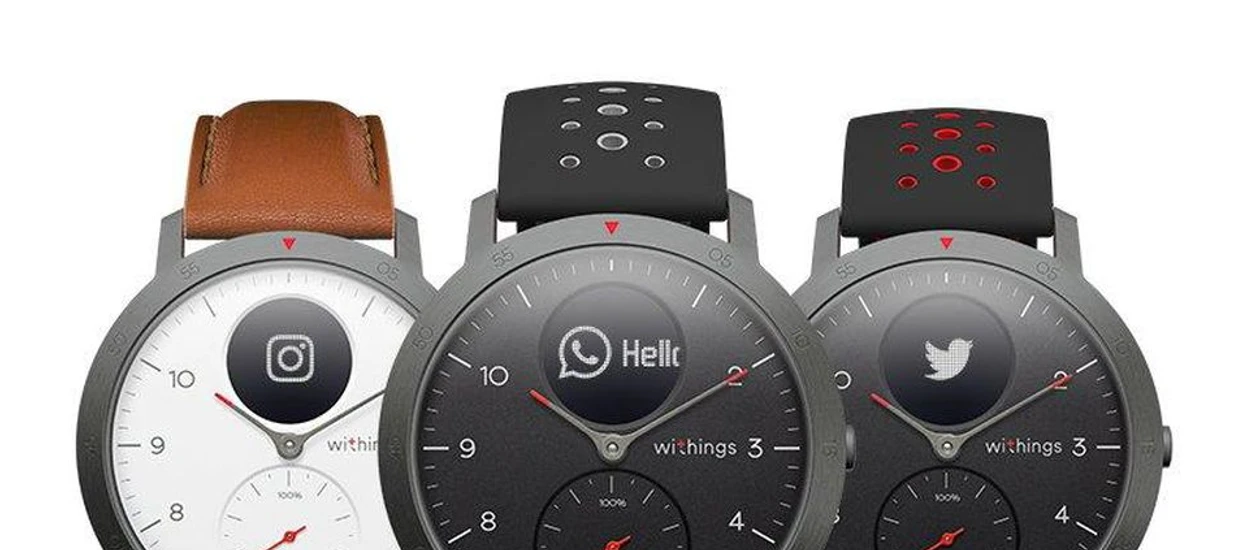 I to się nazywa powrót marki. Hybryda Withings Steel HR Sport prezentuje się kapitalnie