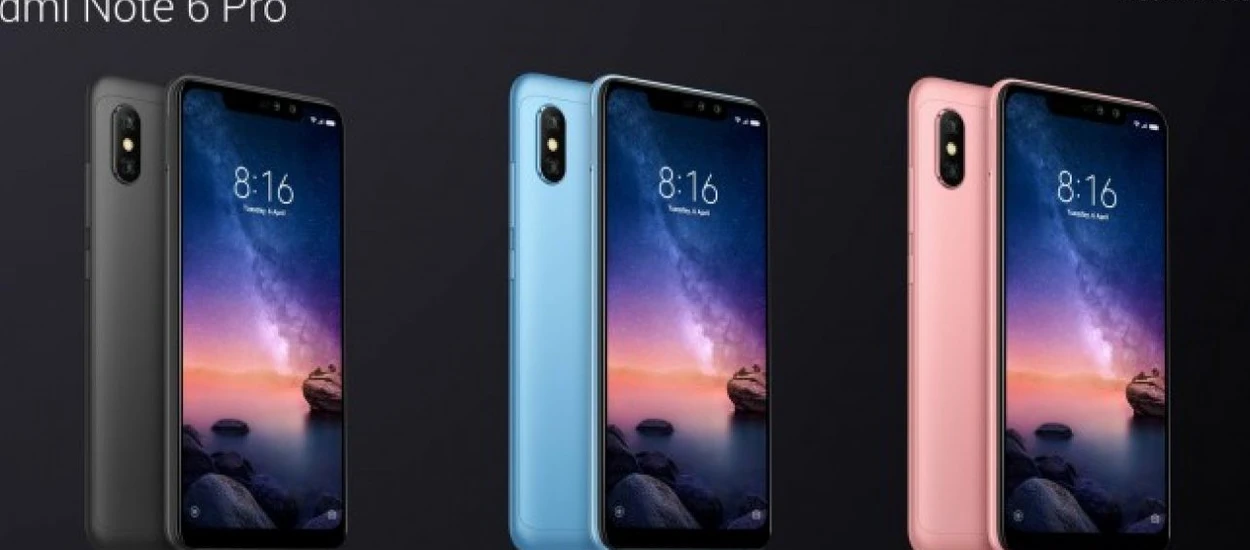 Cicha premiera Xiaomi Redmi Note 6 Pro. Firma się go wstydzi?