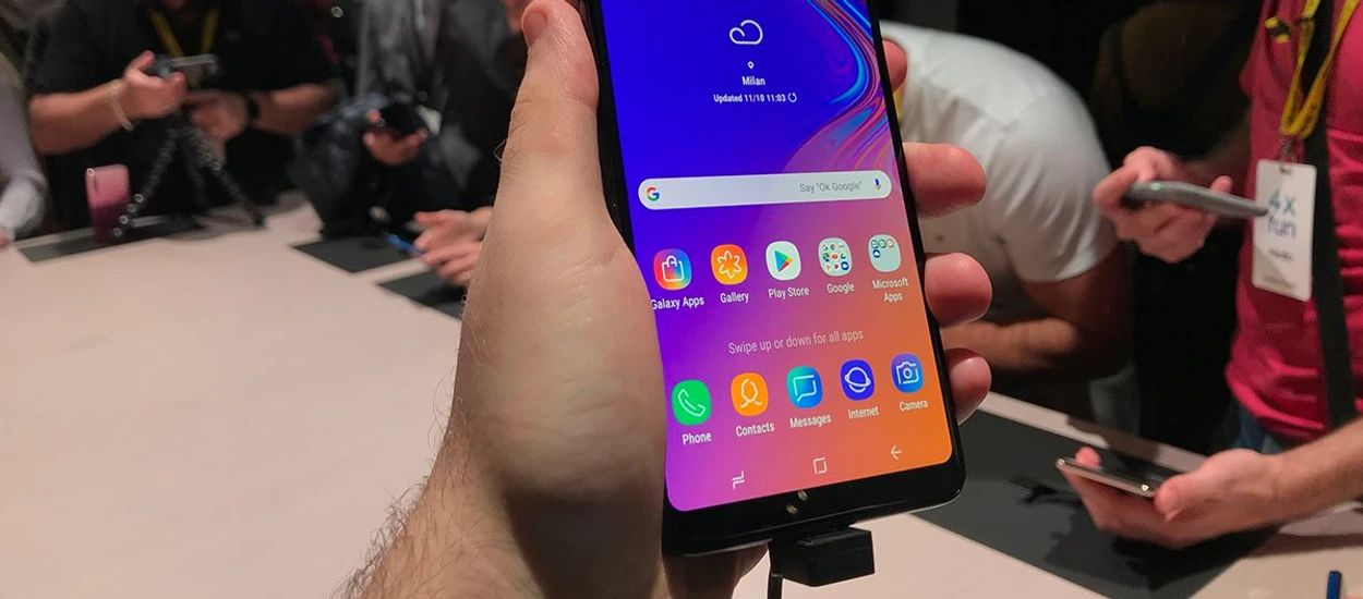 Co cztery aparaty, to nie jeden. Poznaliśmy nowego Samsunga Galaxy A9!