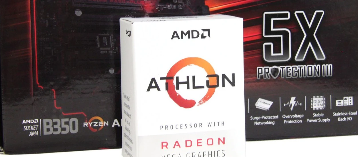 AMD Athlon 200GE ma podbić rynek, sprawdzamy czy ma szansę - test i porównanie z Intelem